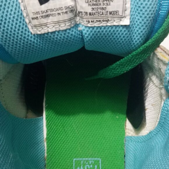 Rare DC x Miami Ink Peach Basket Skate Shoes - Picture 10 of 12